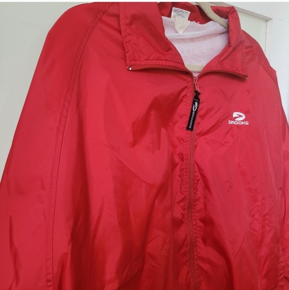 Brooks Vintage Nylon Windbreaker Mens Size XL - Picture 2 of 14